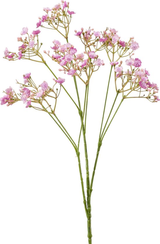 Fleurs Fleurs Artificielles Souffle De Bebe Branches De Gypsophile Rose Fuchsia 68 Bol Com