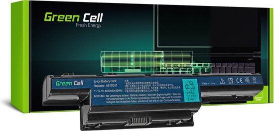 GREEN CELL Batterij voor Acer Aspire 5740G 5741G 5742G 5749Z 5750G 5755G /  11,1V 4400mAh | bol.com