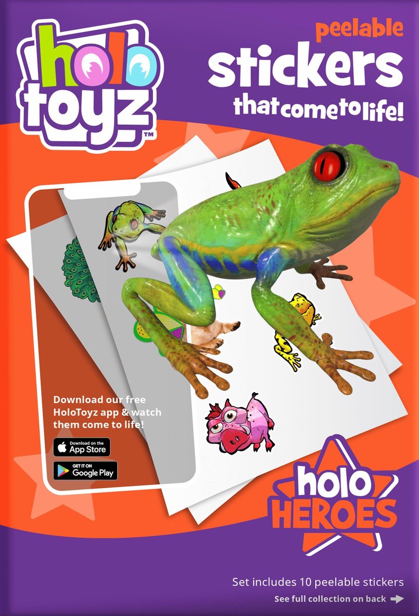 Stickers Afpelbare Heroes - Holotoyz