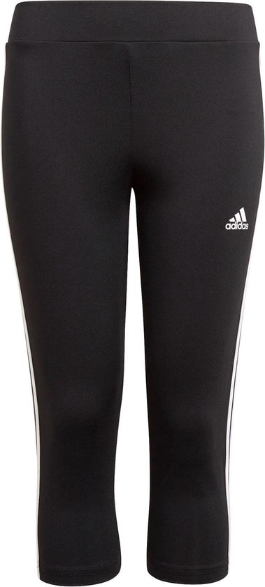 Pantalon de sport adidas - Taille 116 - Filles - Noir/Blanc