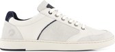 Travelin' Shirlett - Casual leren herensneakers - Veterschoen - Wit Leer - Maat 43