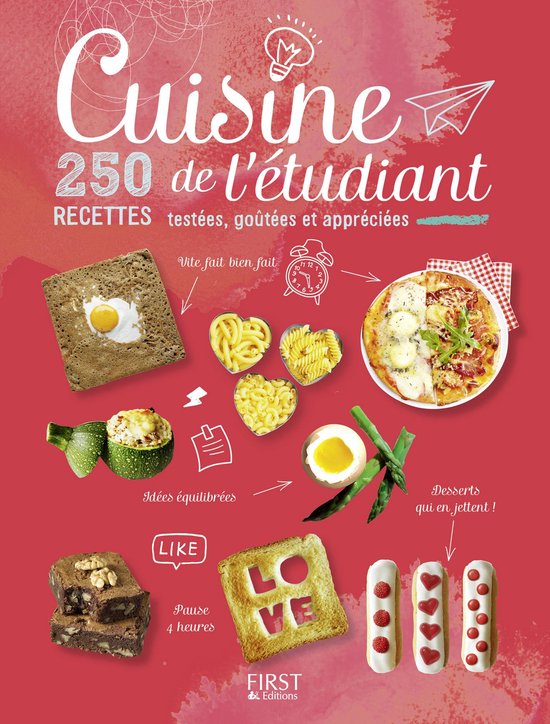 Cuisine de l'Etudiant - 250 recettes testées, goûtées et  ... - cover