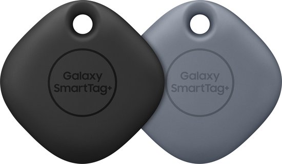 Samsung Galaxy SmartTag+ - Bluetooth Tracker - 2 stuk - Denim Blue + Zwart