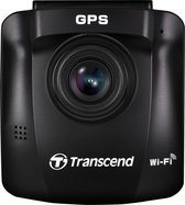 Transcend DrivePro 250 Dashcam met GPS Kijkhoek horizontaal (max.): 140 ° 12 V, 24 V WiFi, Accu