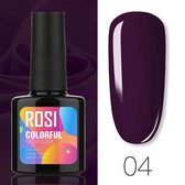 ROSI Gelpolish - Gel nagellak - Gellak - UV & LED - Paars 004 Lovely Violet