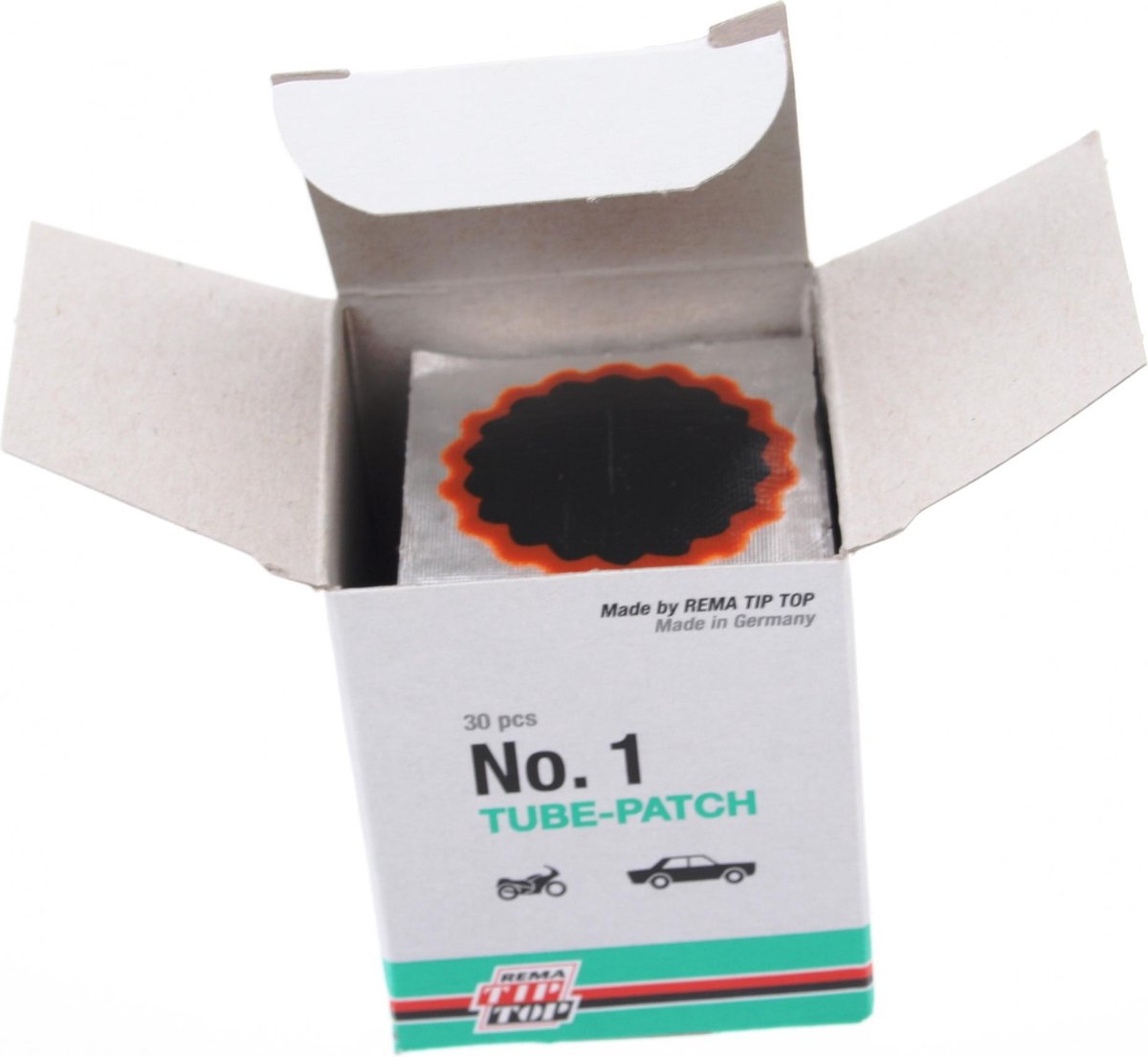 Rema Tiptop Binnenbandpleister 37mm - Dubbele Laag - Koud Vulcanisatie - Sterke Reparatie