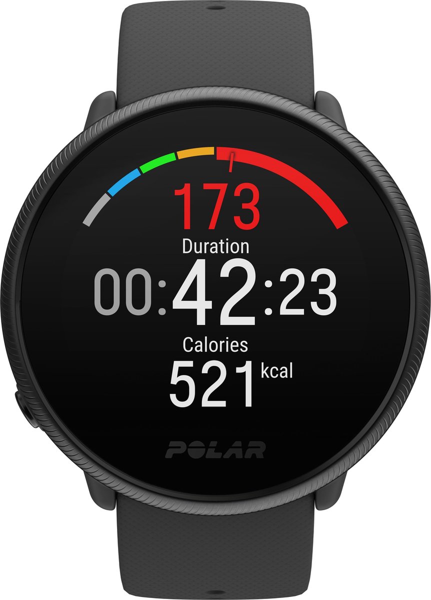 Afbeelding 3 van Polar Ignite 2 Smartwatch Sportwatch Activity Tracker Black/Pearl S-L