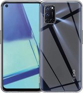 Oppo A72 4G hoesje siliconen case transparant