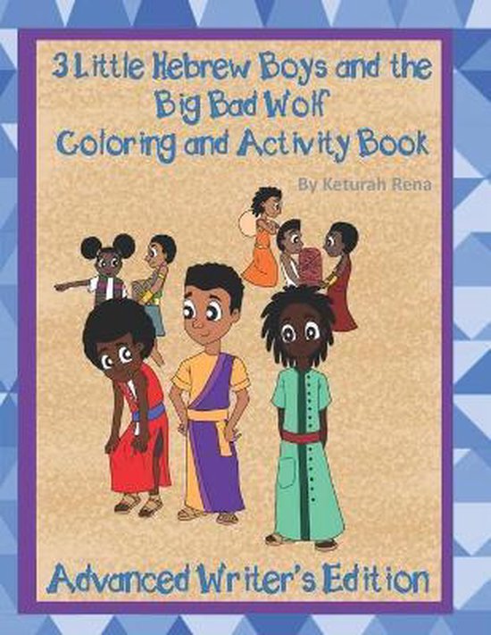 3 Little Hebrew Boys and the Big Bad Wolf Coloring and Activ ... - cover