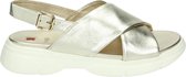 Hogl 102921 - Volwassenen Sandalen met hakDames Sandalen - Kleur: Metallics - Maat: 38