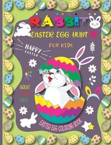 Rabbit Easter egg hunt
