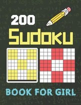 200 Sudoku Book For girl
