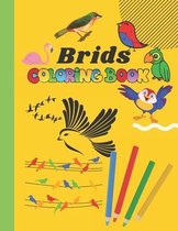 Birds coloring book