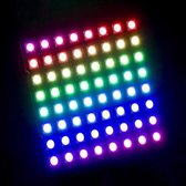 OTRONIC® 8x8 RVB 64 LED Matrix 5V WS2812b | Arduino | ESP8266 | ESP32 | Framboise Pi