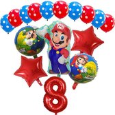 Super Mario - ballon set - thema - ballonnen - 8 jaar