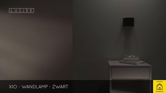 spelen Samenhangend aankomst Lucide XIO - Wandlamp - LED Dimb. - G9 - 1x3,5W 2700K - Zwart | bol.com