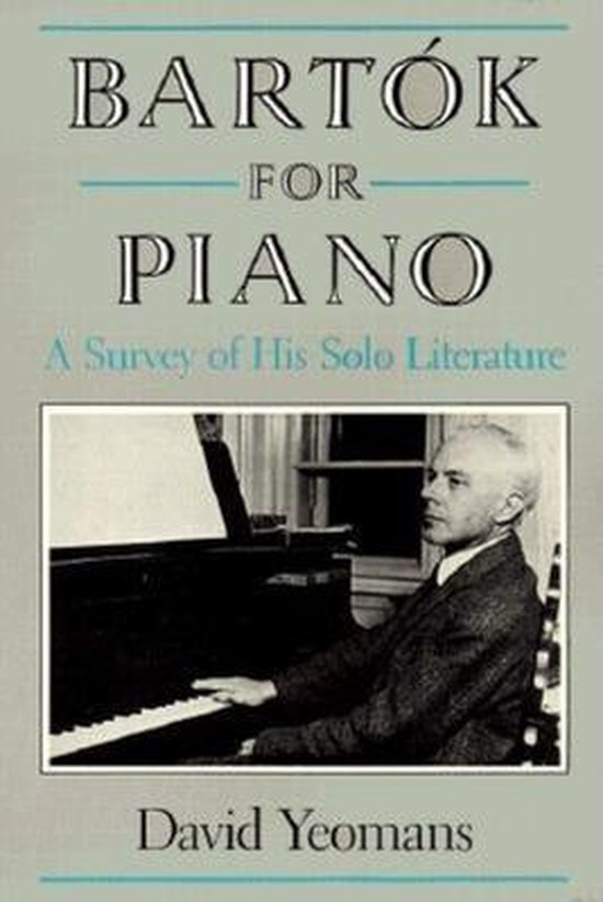 Bartok for Piano - cover