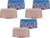 Björn Borg - Dames - 6 pack - Mini Shorts - Luipaardprint - Maat 38