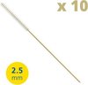 Lactona Interdentaal Ragers - XX-Small Long 2,5mm - Geel - 2 gripzak x 5 stuks - Voordeelpakket