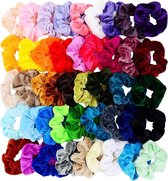 Scrunchie - 10 pack - Haarelastieken