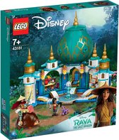 LEGO Disney Princess 43181 Raya et le Palais du Cœur, Jouet Enfant