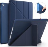 SBVR iPad Hoes 2013 - Air - 9.7 inch - Smart Cover - A1474 - A1475 - A1476 - Donker Blauw