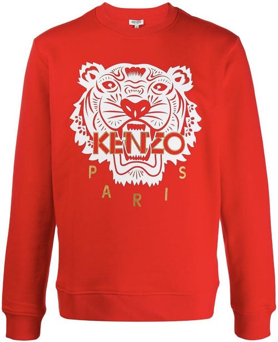 Feodaal wetenschapper vraag naar Kenzo Sweater Tiger Rood Maat: XL | bol.com
