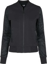 Urban Classics Bomber jacket -XS- Lace Zwart