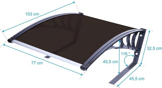 KESSER® Garage voor robotmaaier Antraciet – Robotmaaier Garage
