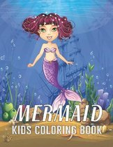 Mermaid Kids Coloring Book