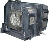 Beamerlamp geschikt voor de EPSON EB-475Wi beamer, lamp code LP71 / V13H010L71. Bevat originele P-VIP lamp, prestaties gelijk aan origineel.