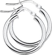 Nana Dames Oorringen ronde buis,20mm,3mm