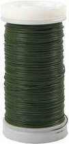 Bloemendraad, dikte 0,31 mm,  100 gr, groen, 160m