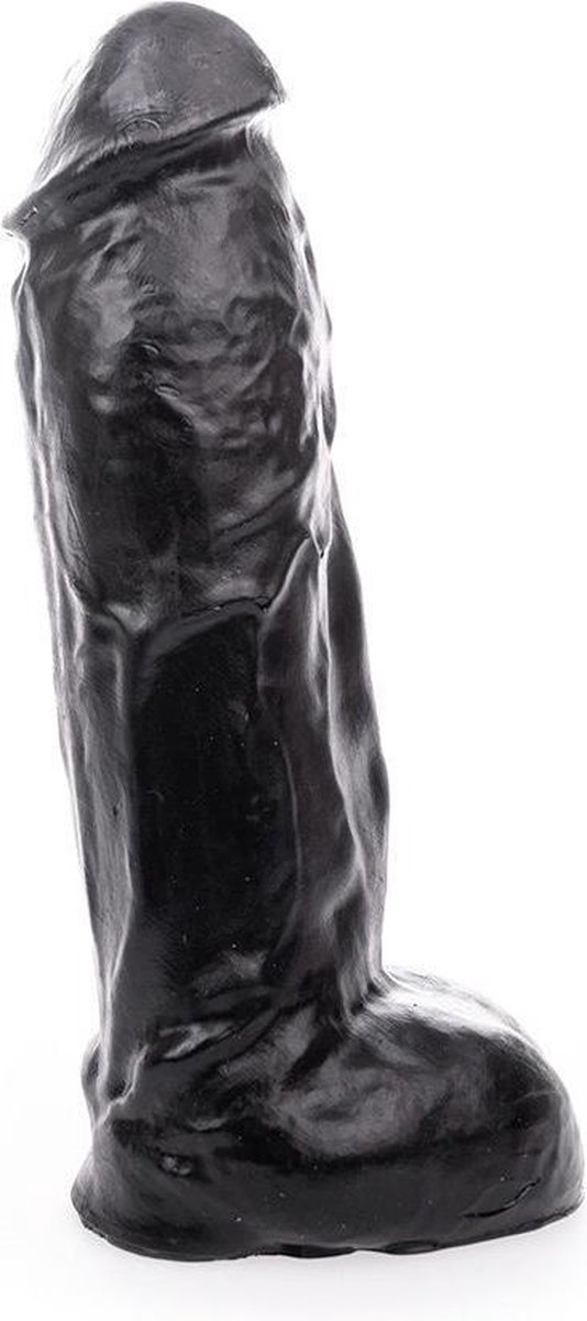 HUNG System - Zac - Dildo - Met Vac-U-Lock - Medium - Zwart