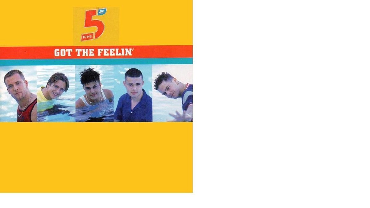 Got The Feelin', Five | Media condition: Very Good Plus (VG+) | 1 x CD Single