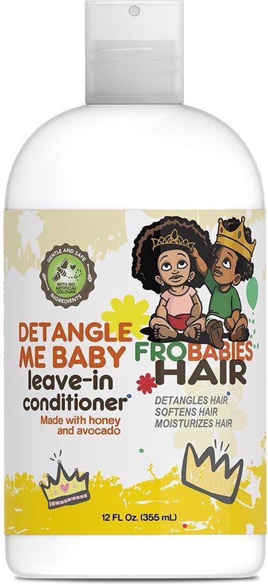 Fro Babies Hair Moisturizing Shampoo, Conditioner , Leave-in Conditioner 3PC SET
