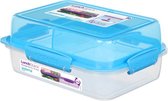 Sistema to go - LunchStack lunchbox - 1,8 liter - blauw