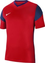 Nike Nike Dry Park Derby III Sportshirt - Maat XL  - Mannen - rood - navy