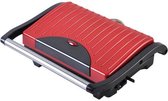 Contactgrill - Tosti Apparaat - Tosti Ijzer - Igan Wirmo - Cool Touch - RVS - Rood