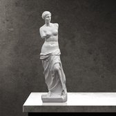 BaykaDecor - Beeld Venus van Milo - Retro - Premium Woondecoratie - Klassiek Standbeeld - Venus Godin van de Liefde - Wit - 29 cm