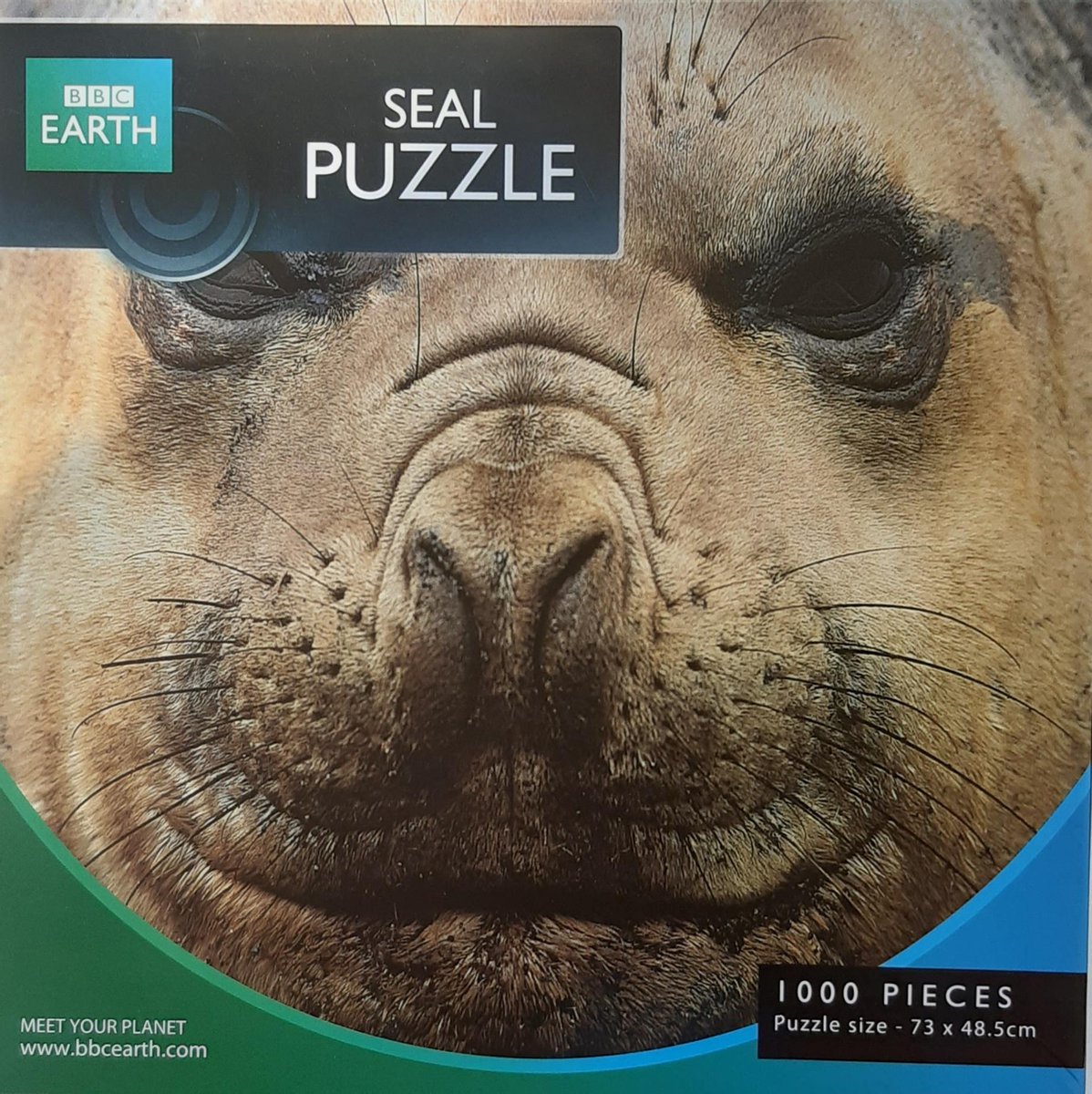 BBC Crab Puzzle - Zeehond puzzel van 1000 stukjes