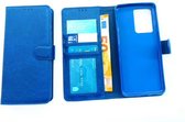 ZKl Telecom Telefoonhoesje - Book Case - Geschikt Voor Samsung Galaxy S21 Ultra - Blauw