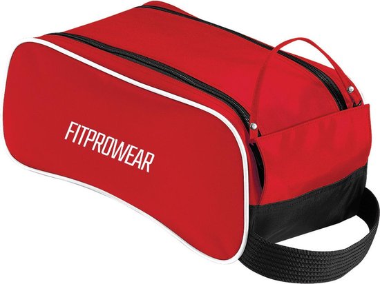 FitProWear schoenentas Rood - Schoenentasje - Sporttas - Fitness - Shoe Bag  -... | bol.com