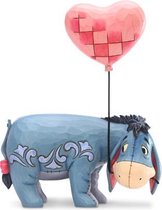 Disney beeldje - Traditions collectie - Eeyore with a Heart Balloon / Iejoor met een ballon