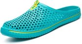 Mode ademende holle sandalen Paar strandsandalen, schoenmaat: 44 (groen)