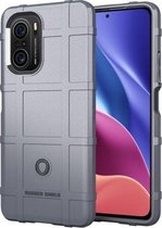 Voor Xiaomi Redmi K40 Pro + volledige dekking schokbestendig TPU-hoesje (grijs)