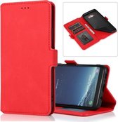 Voor Samsung Galaxy S8 Plus Retro Magnetische Sluiting Horizontale Flip Leren Case met Houder & Kaartsleuven & Fotolijst & Portemonnee (Rood)