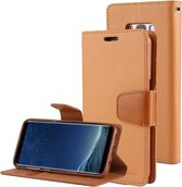 GOOSPERY SONATA DAGBOEK Serie voor Galaxy S8 + / G955 Simulatie Huid Horizontale Flip Leren Case met Houder & Kaartsleuven & Portemonnee (Koffie)