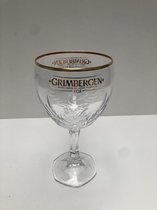 Grimbergen bierglas op voet 3x 50cl bier glas glazen bierglazen bokalen bokaal