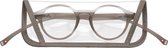 Montana MR60C leesbril met magneetsluiting +2.00 grijs